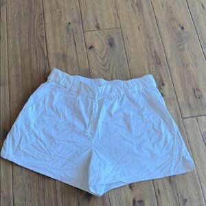 Lululemon Athletica White Athletic Shorts